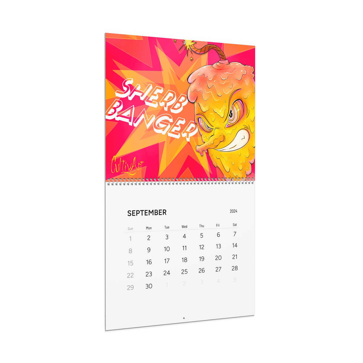 CultivArt Wall Calendar (2024) Redbud Roots Shop