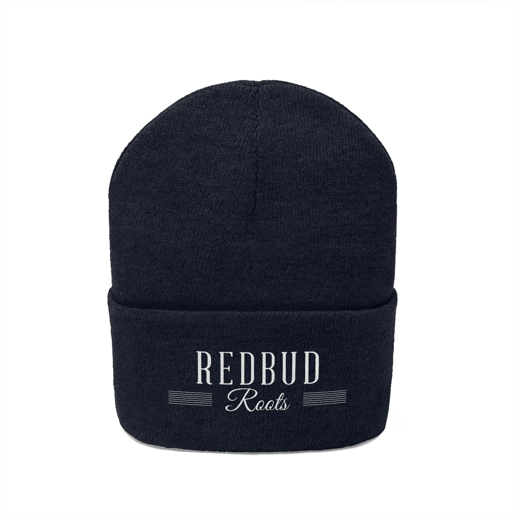 Redbud Roots Logo - Knit Beanie