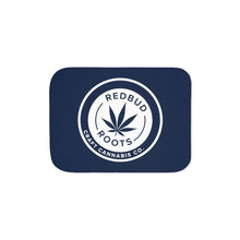 Redbud Roots Logo-Sherpa Blanket